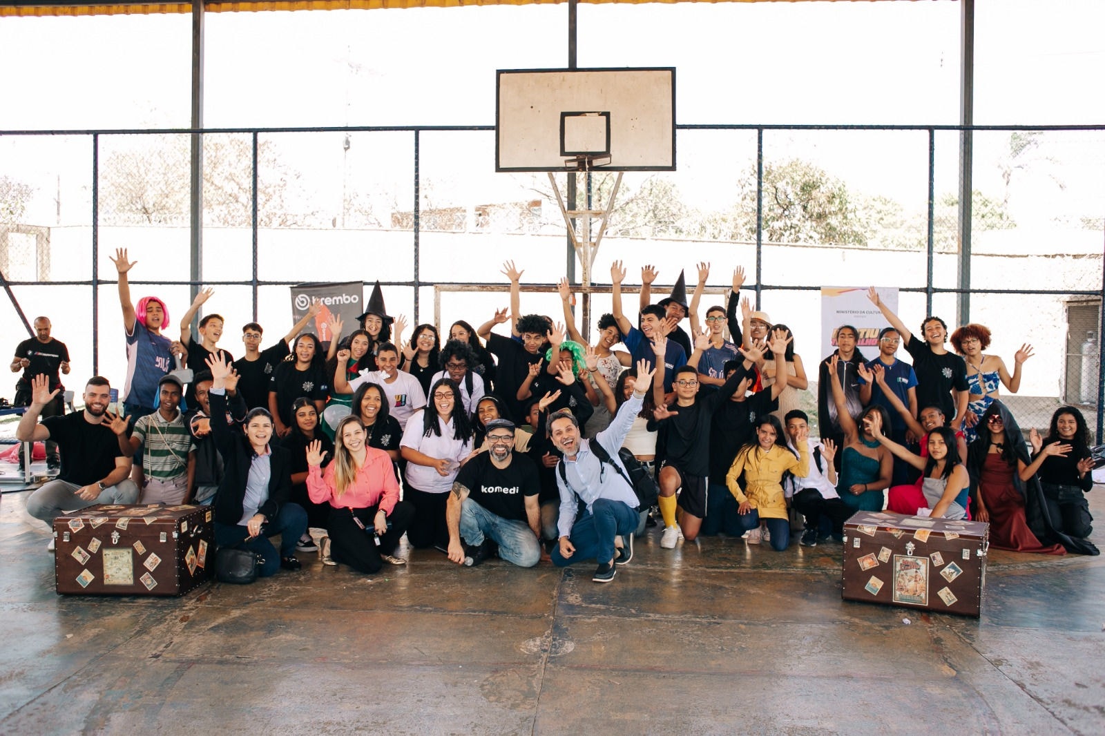 Programa “Partiu Trabalho 2”  levou aos jovens de Betim oficinas de artes cênicas voltadas para a preparação para o primeiro emprego.