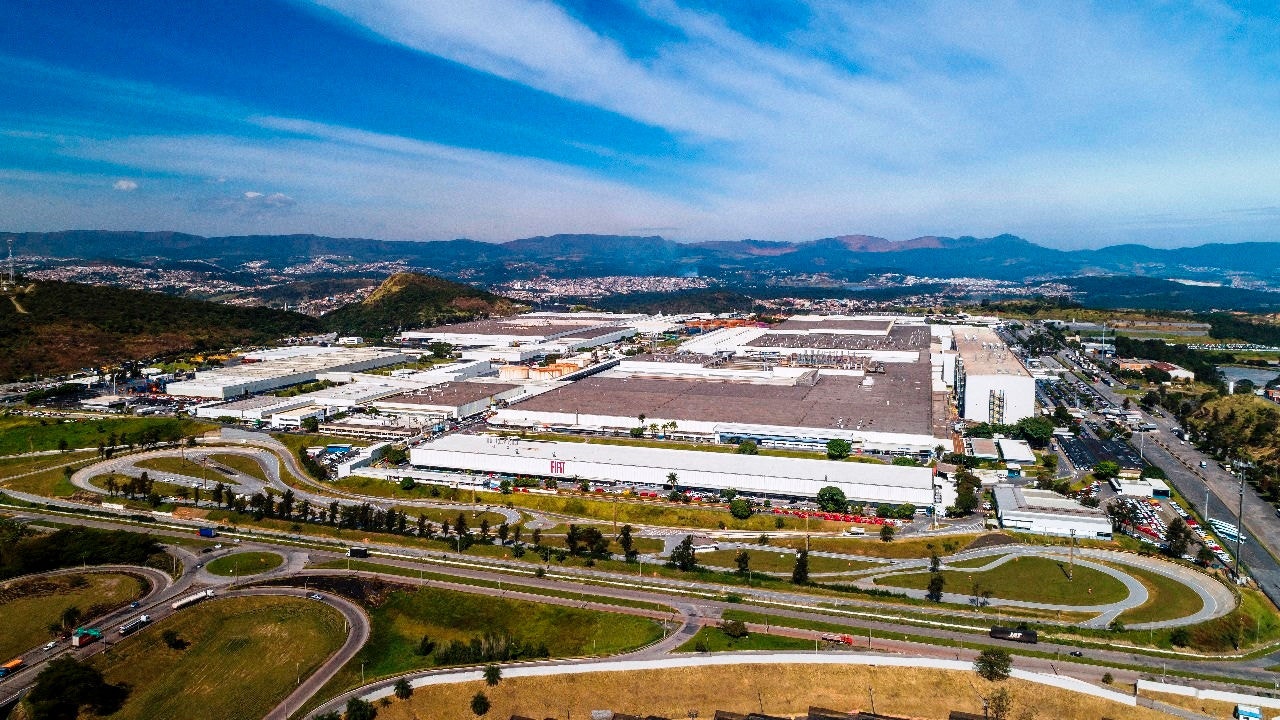 A fábrica da Fiat é um pilar fundamental para a economia de Betim
