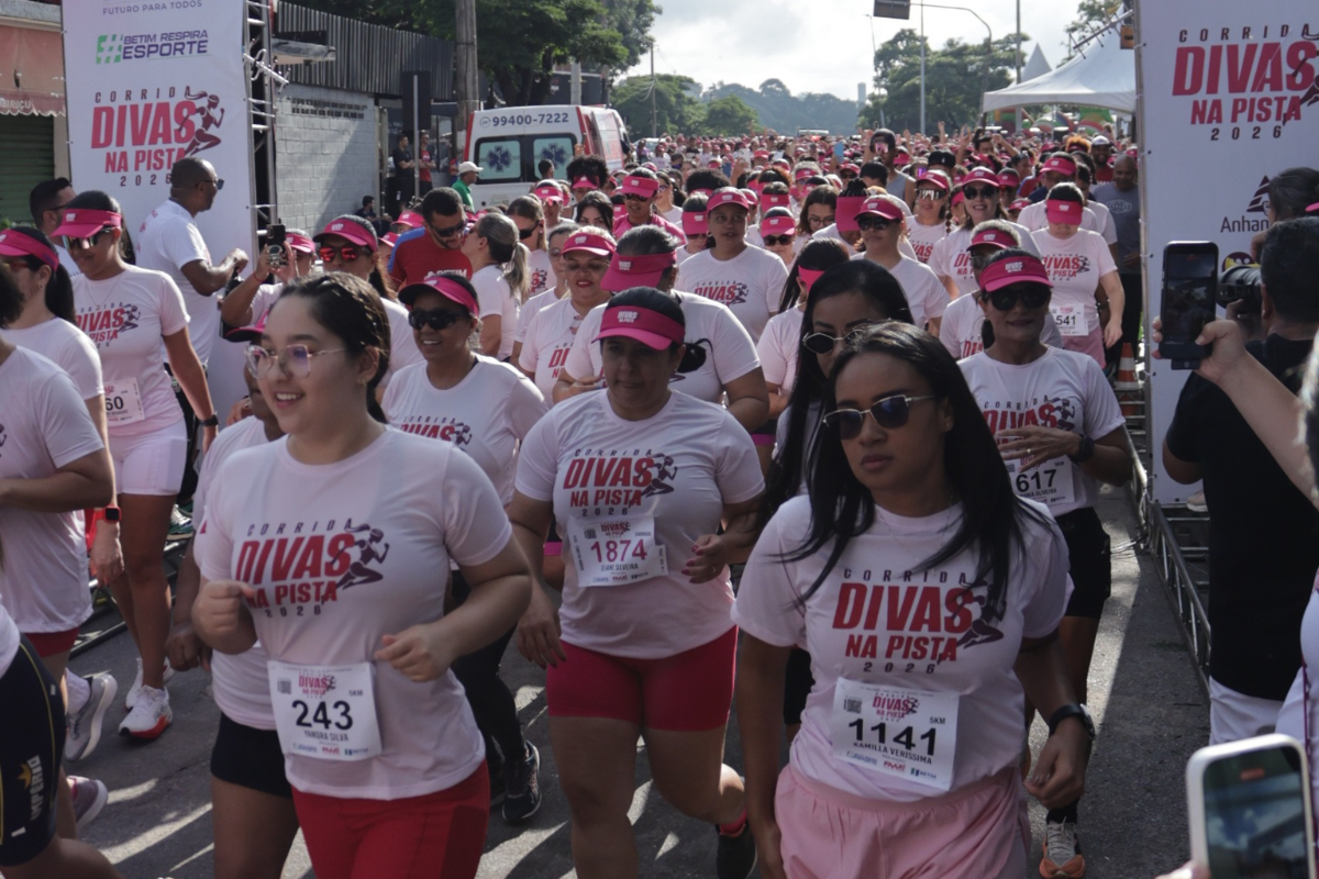 Evento esportivo tinha percursos para corrida de 5 km e caminhada de 2 km
