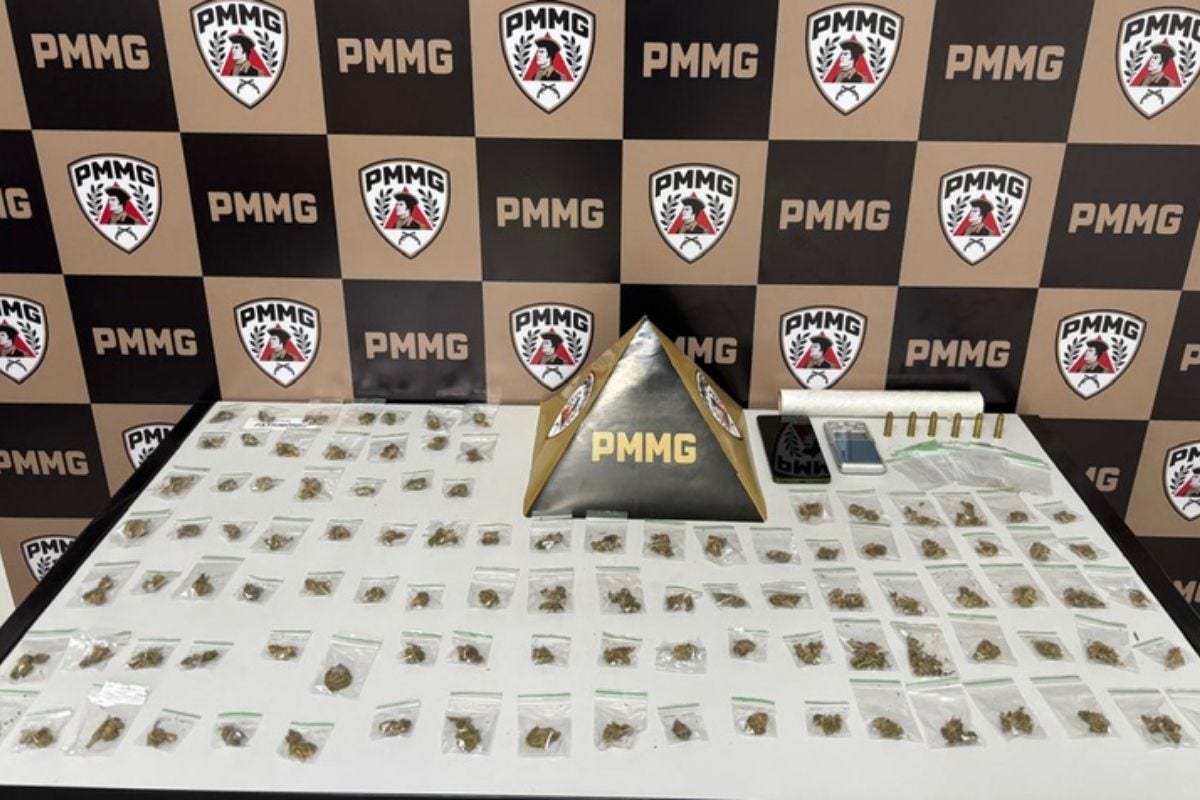 Homem detido e encaminhado para a Delegacia de Plantão