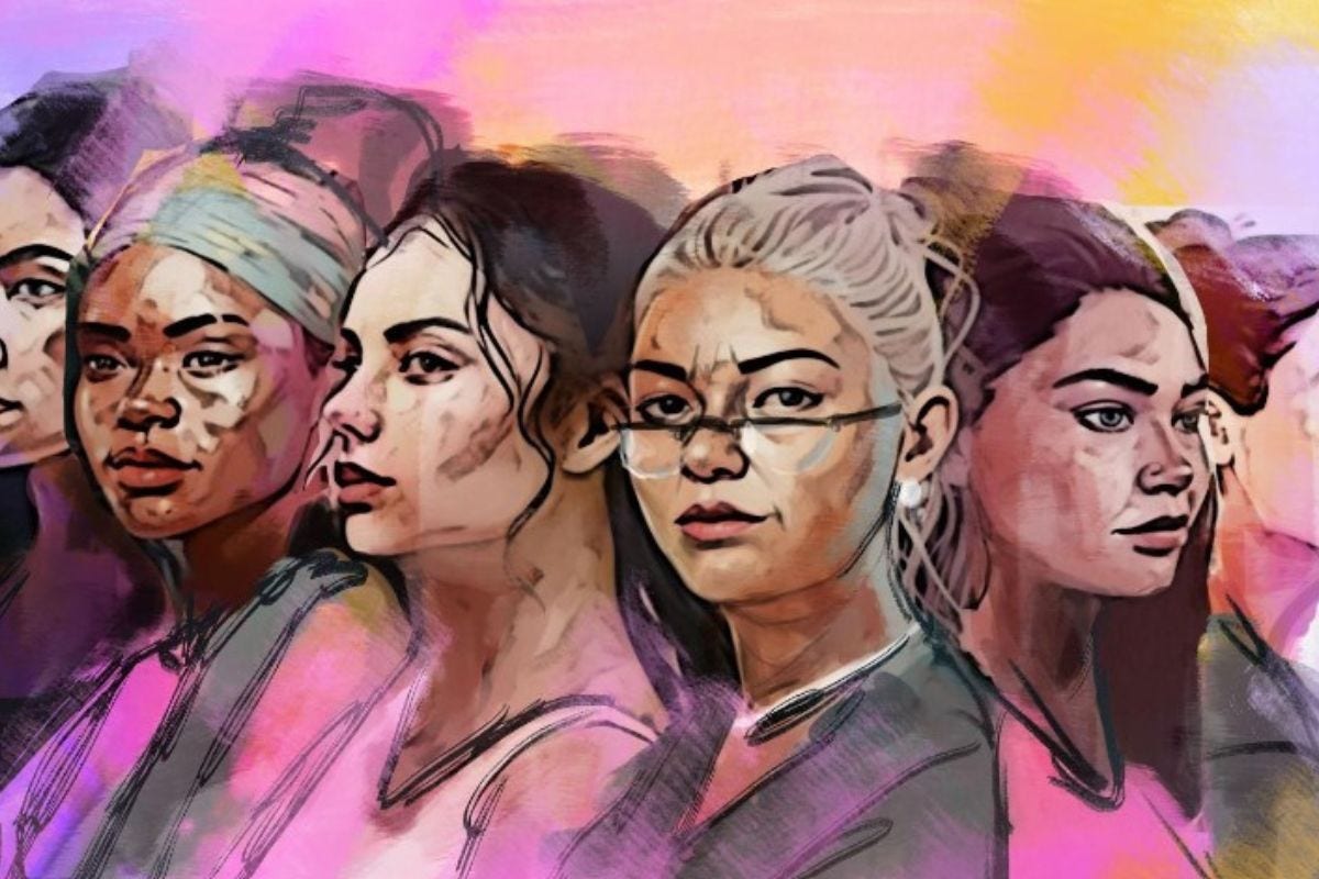 Mulheres que cuidam
