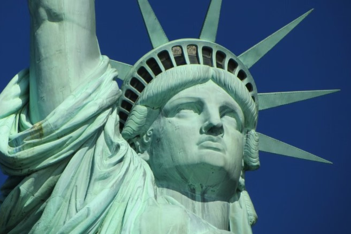 Estátua da Liberdade, nos Estados Unidos