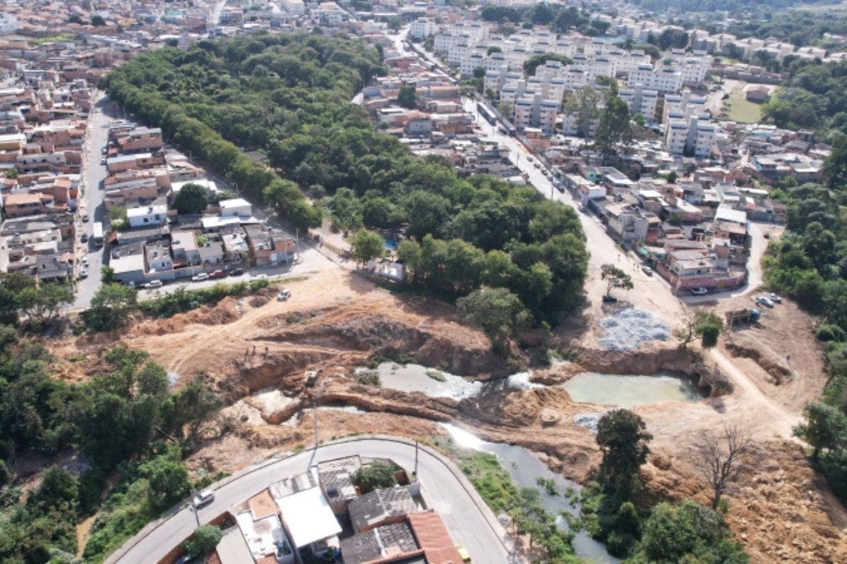 Retificação integra projeto de mobilidade urbana e infraestrutura hídrica