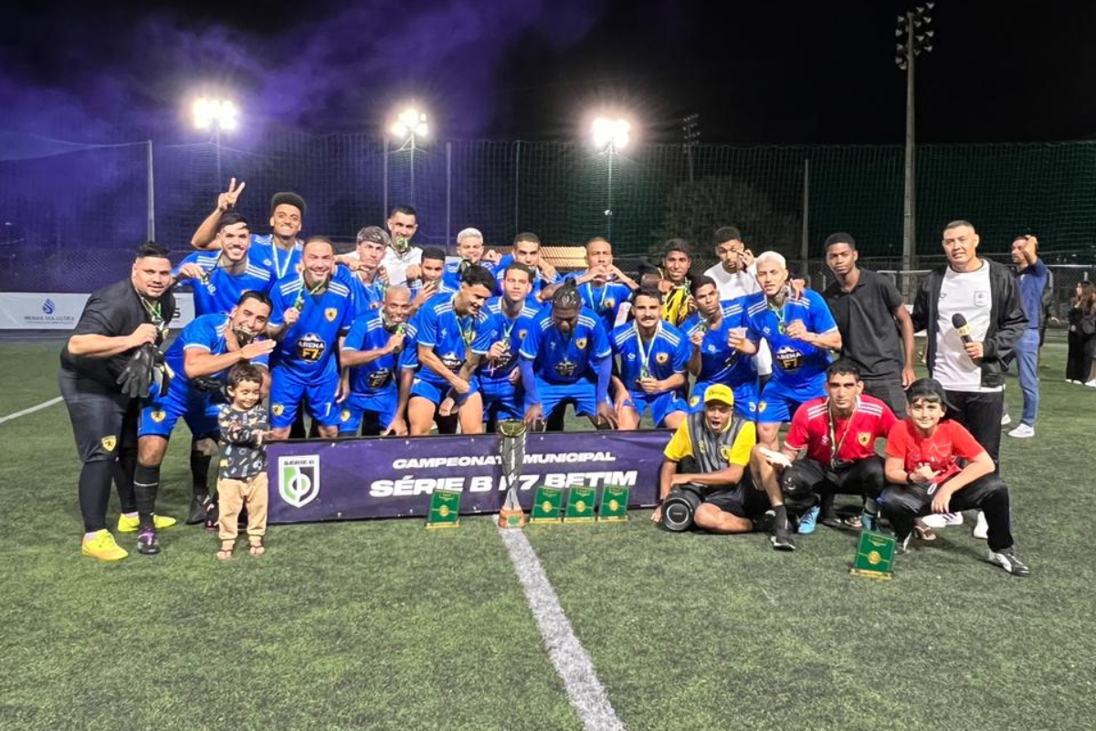 Equipe goleou na decisão pelo placar de 7 a 1