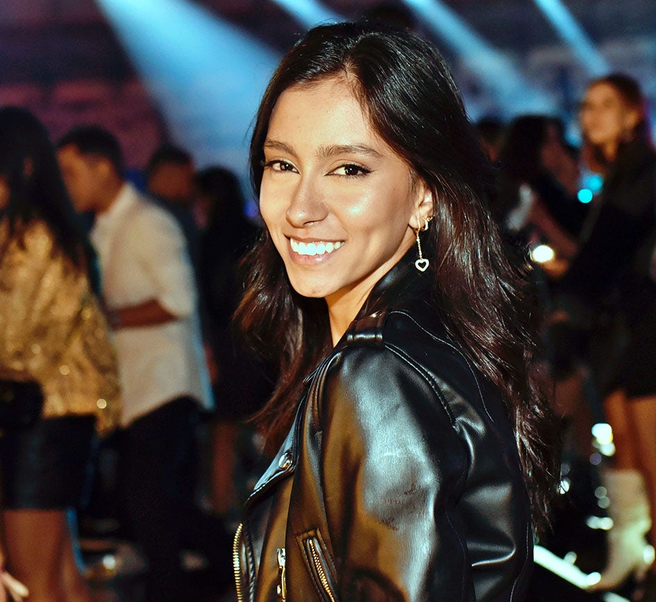 A estudante de arquitetura e urbanismo Fernanda Borges durante o show da dupla Henrique & Juliano realizado no Estádio Mineirão