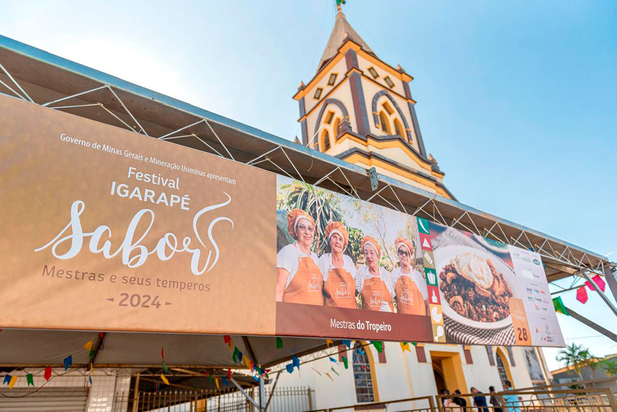 Realizado na Praça Miguel Henriques, no Centro, o evento celebra uma década de valorização da culinária típica mineira 