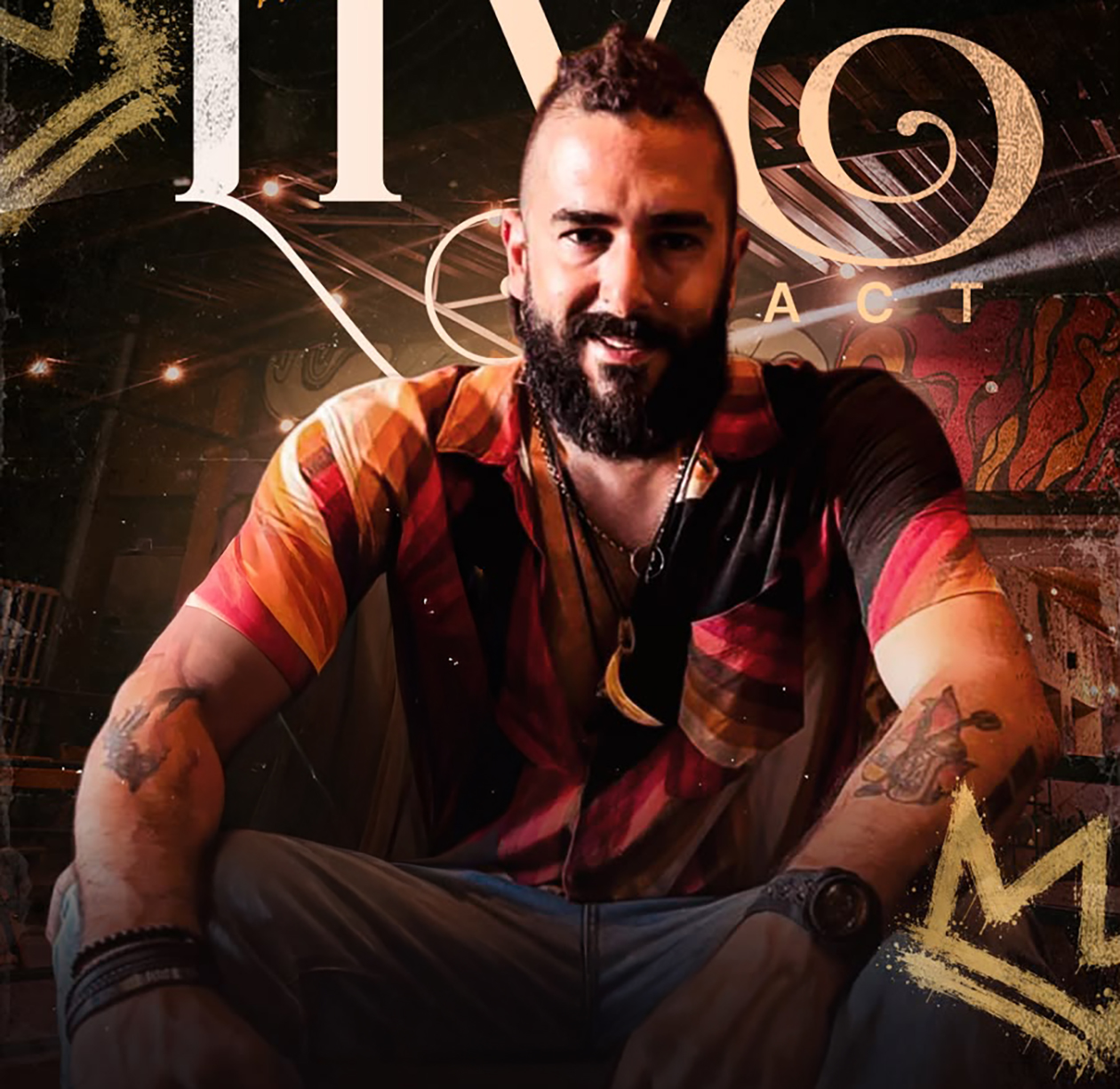 A apresentação ficará por conta do artista Vito
