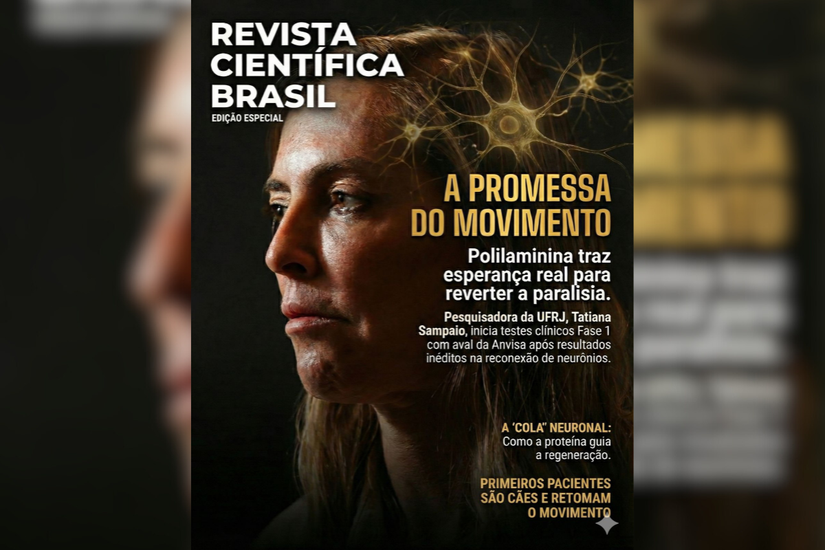 Pesquisadora brasileira Tatiana Coelho de Sampaio anunciou avanços em estudos que podem devolver movimentos a pessoas com tetraplegia