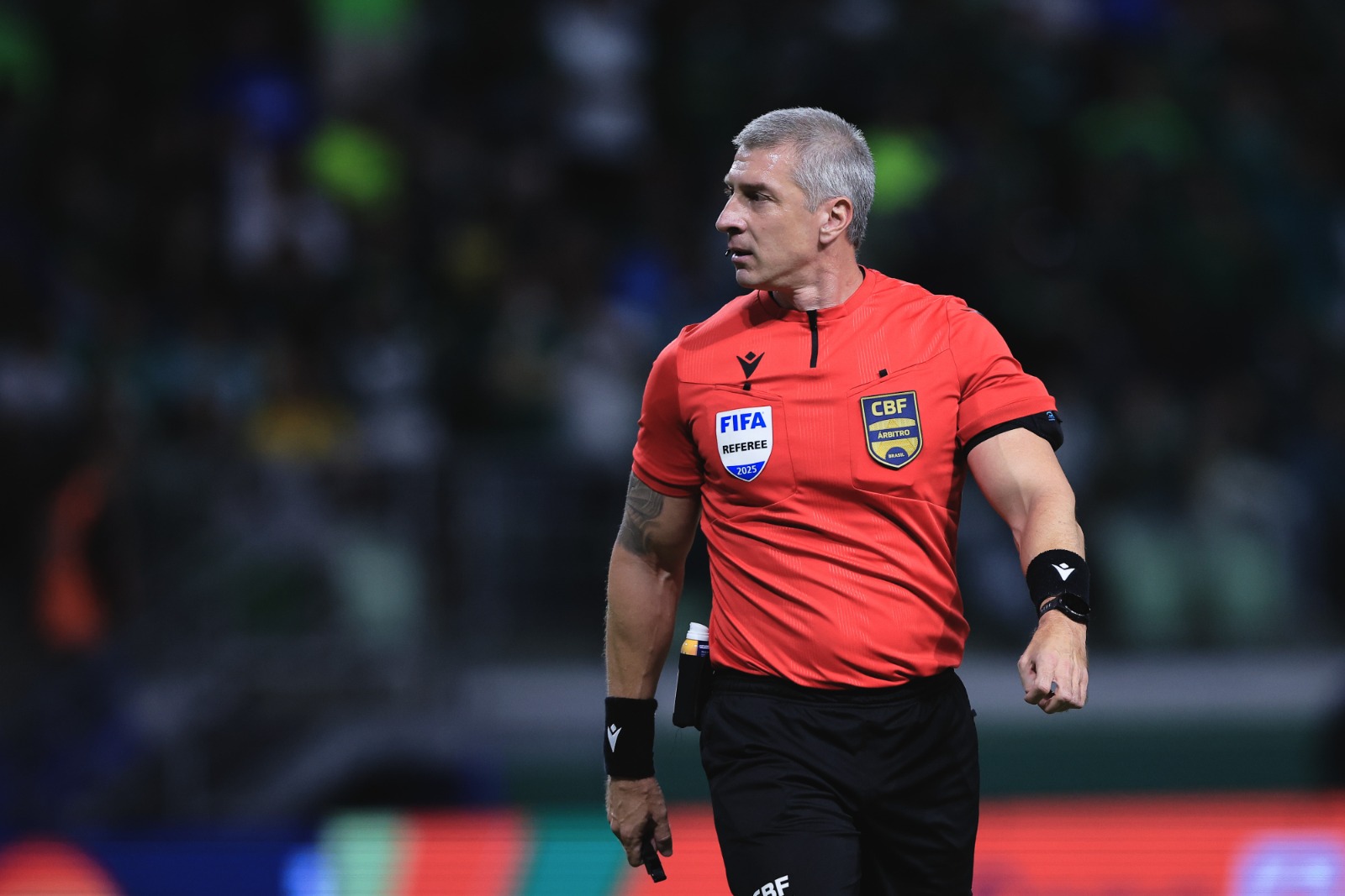 No último dia 19 de julho, o árbitro gaucho foi o responsável pelo clássico entre São Paulo e Corinthians