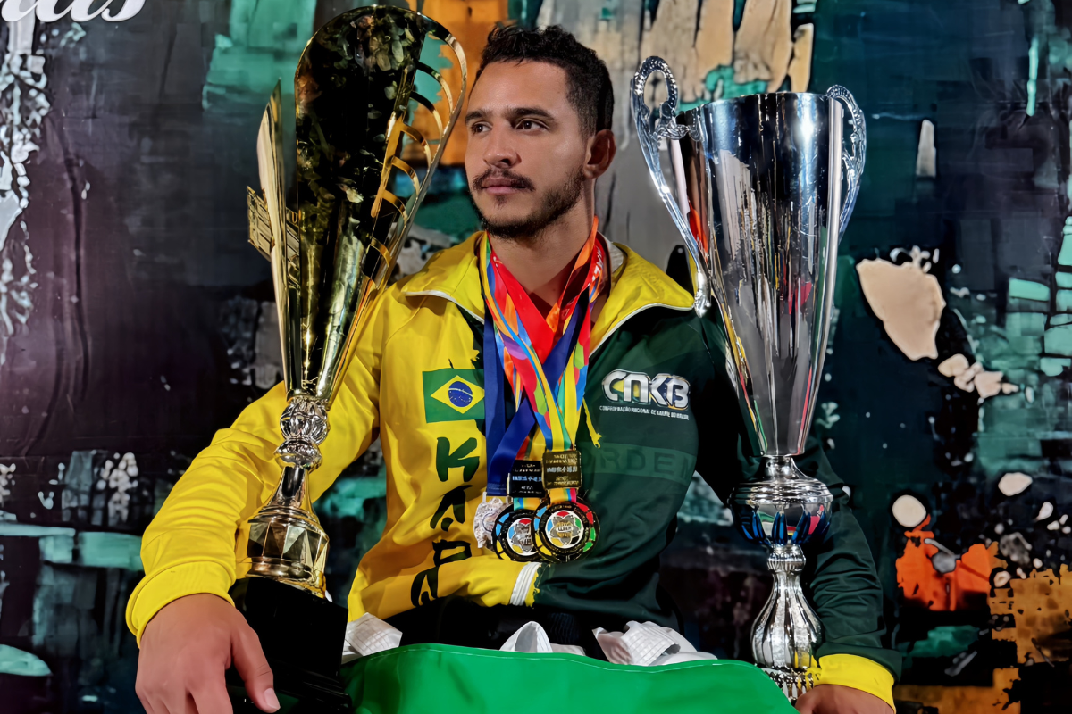 Atleta foi um dos destaques do Brasil no Mundial da modalidade