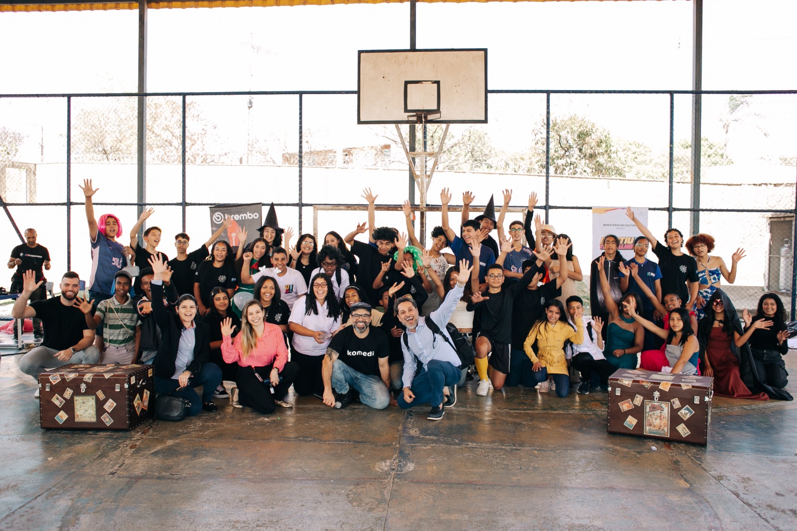 Programa “Partiu Trabalho 2”  levou aos jovens de Betim oficinas de artes cênicas voltadas para a preparação para o primeiro emprego.