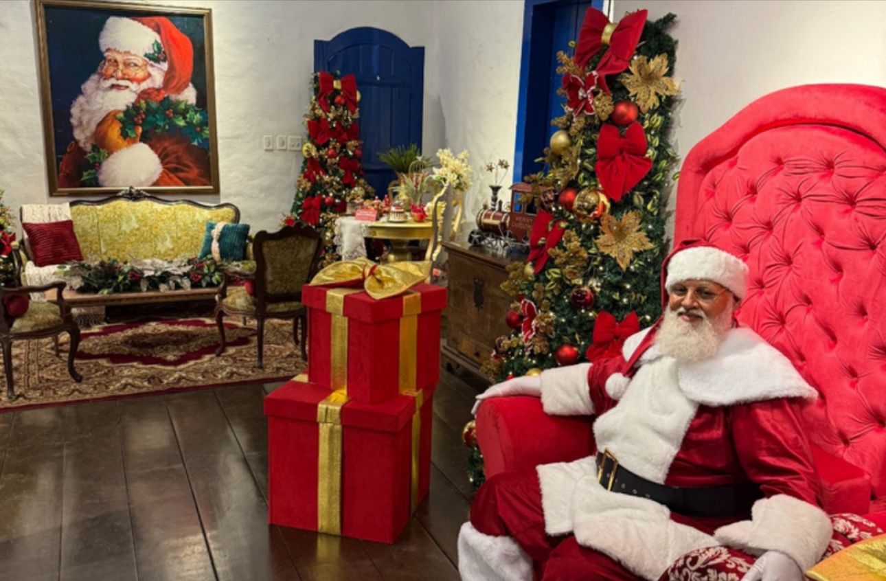 Casa do Papai-Noel e a decoração natalina poderão ser visitadas de segunda a quinta-feira, das 17h às 22h, e às sextas-feiras, das 14h às 22h