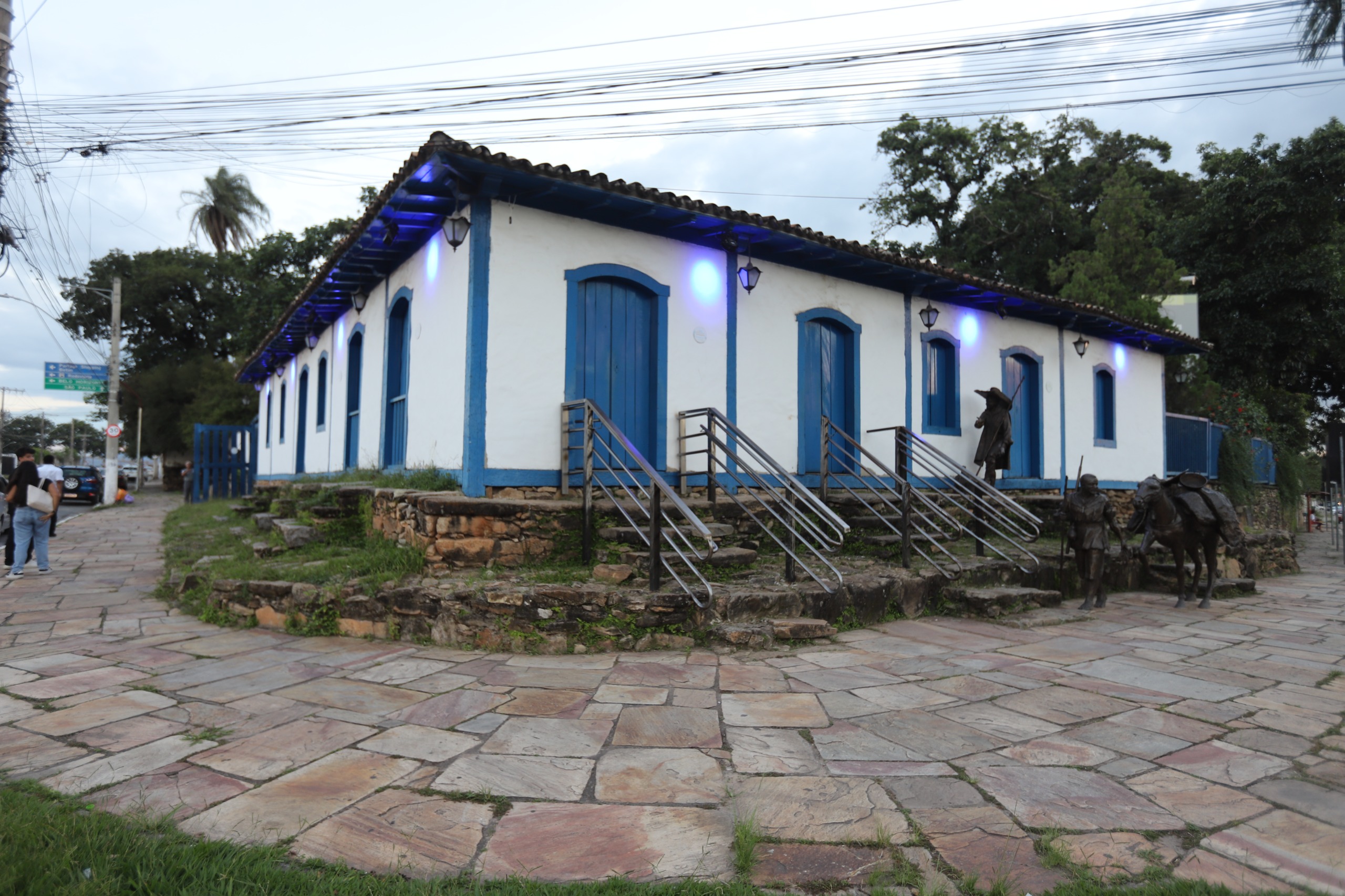 Casa da Cultura foi construída no início do século XVIII, ainda no período do Arraial Capela Nova