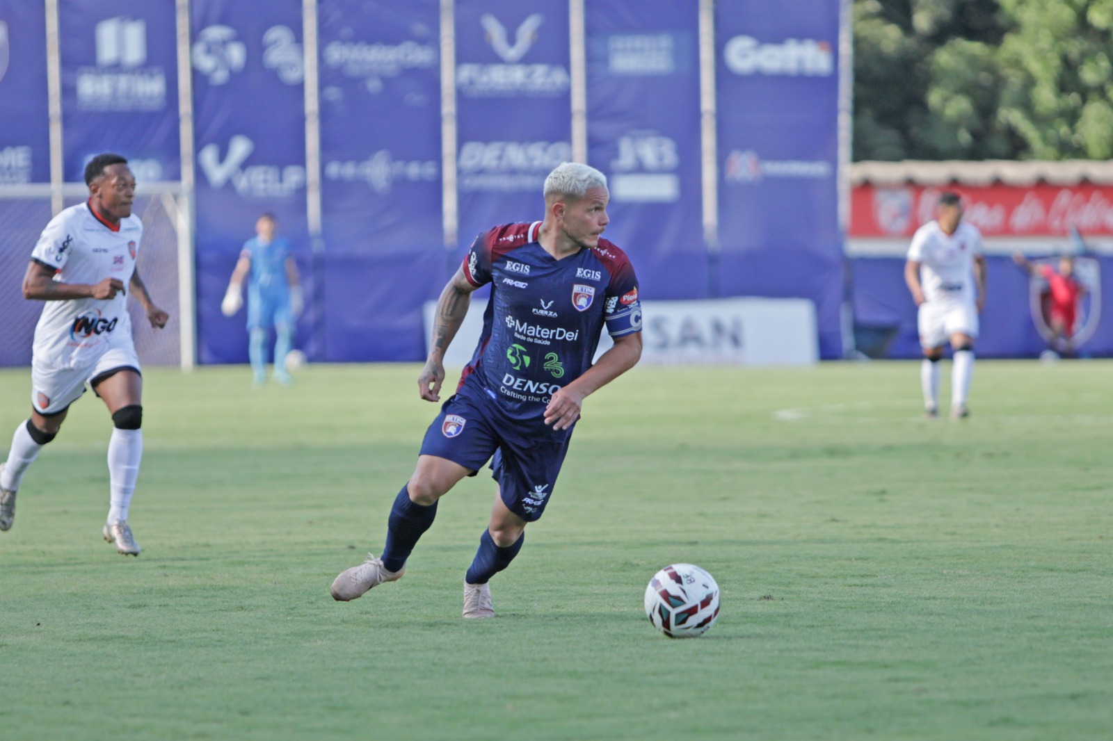 Atacante Erick Salles foi o autor de um belo gol na vitória betinense contra o Abecat, de Goiás, por 1 a 0, na estreia em casa pelo Campeonato Brasileiro Série D